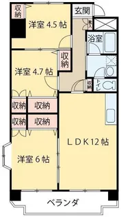 第5ジーオンビル【5階】の間取り