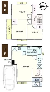 神奈川県横浜市旭区川島町【一戸建】の間取り