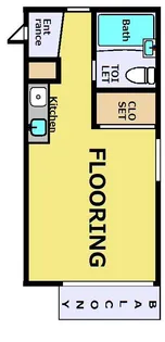 東京都文京区目白台1【アパート】の間取り