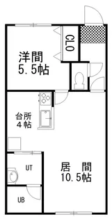 メゾンアルテシア【2階】の間取り