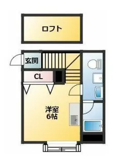メゾンコフレ【2階】の間取り