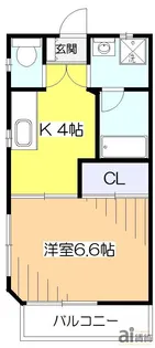 東京都東村山市栄町2【マンション】の間取り