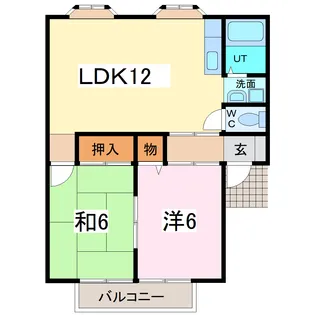 サンガーデン21【1階】の間取り