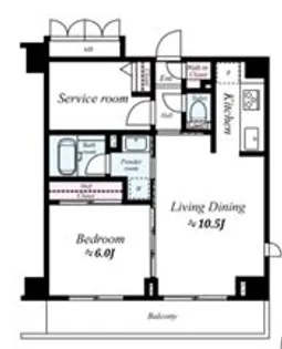 アルテシモ グレイス【5階】の間取り