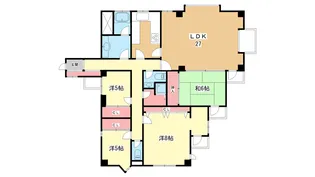 大阪府豊中市千里園1【マンション】の間取り