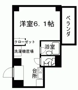 Quest M【3階】の間取り
