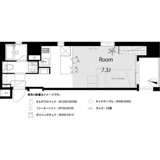 日神デュオステージ笹塚西館(ニッシンデュオステージササヅカニシカン)【1階】の間取り