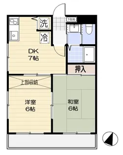 コーポ・ドルミオ(コーポドルミオ)【2階】の間取り