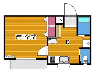 スターパレス21【2階】の間取り