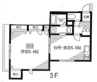ジュリエ東山【3階】の間取り