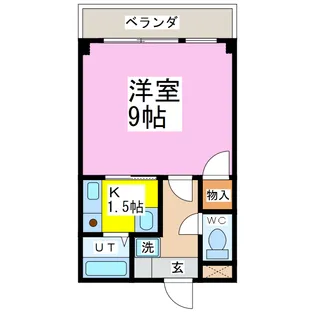 パセオ江端【2階】の間取り