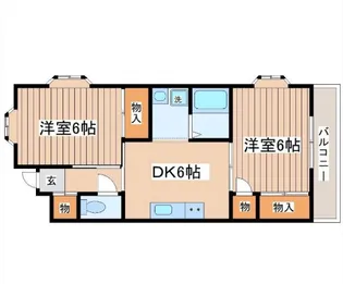 フェニックス福室【3階】の間取り