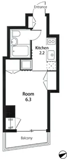 apollo apartment【6階】の間取り