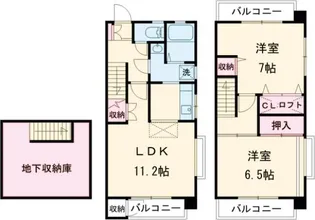 サンモールの間取り
