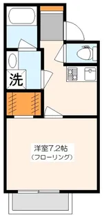 HOUSING豪徳寺ビルII【1階】の間取り