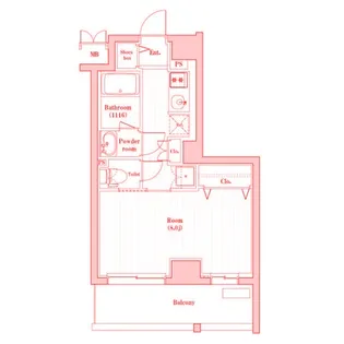 レジデンス横浜天王町【5階】の間取り