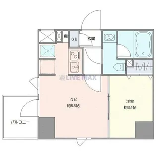 Log東京スカイツリー【6階】の間取り