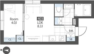 SUCCEED RESIDENCE KAMEIDO【4階】の間取り