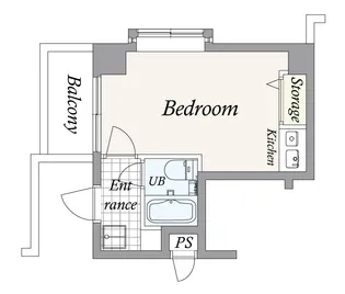 リーセントパレス宮崎【6階】の間取り