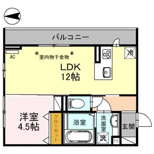 リ・ルミエール【2階】の間取り