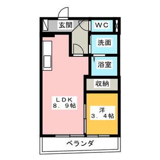 South Valley【2階】の間取り