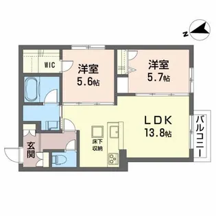 Stella House【1階】の間取り