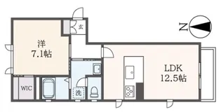 カーサフェリーチェ【2階】の間取り