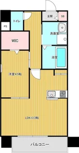 A REST新町【6階】の間取り