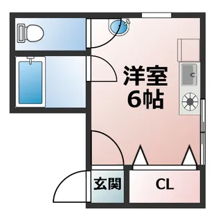 ERC城内ビル【5階】の間取り