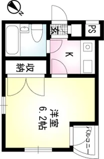 ロンベルク17【3階】の間取り