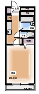 パラッツォフジヨシ【1階】の間取り