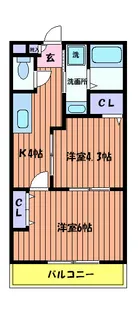 アミスタ【3階】の間取り