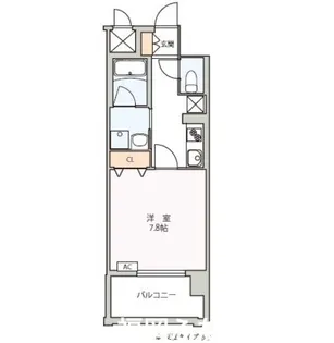 ラフレシーサ博多駅南IV【4階】の間取り