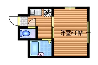プチヴォア・クサギ【2階】の間取り
