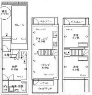 BOSCO【1階】の間取り