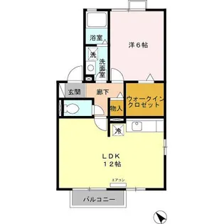 heritage a.i 2【2階】の間取り