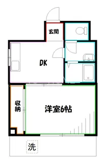 センチュリー三鷹【1階】の間取り