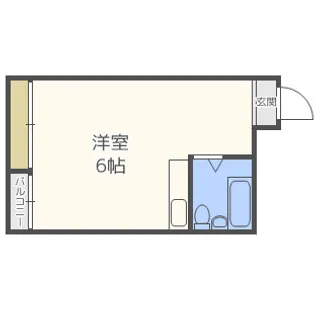 ライフステージ花園【4階】の間取り
