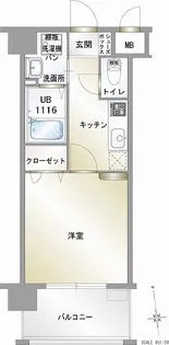 エンクレスト藤崎【3階】の間取り