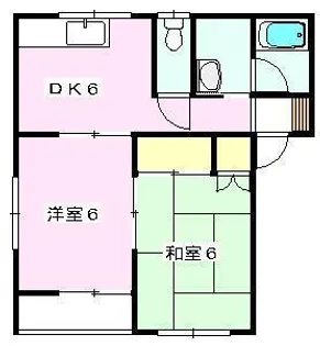 ラモベールA棟【1階】の間取り