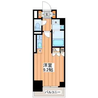 渡幸ベルメゾン五橋【5階】の間取り