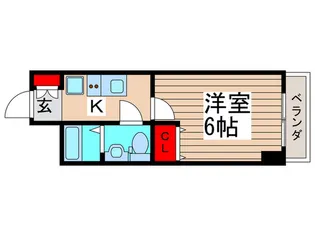 レジディア西船橋【3階】の間取り