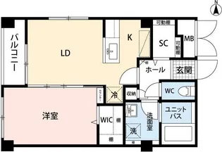 L’alba di secondo【3階】の間取り