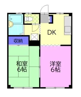 メゾン・ド・カネス 2【2階】の間取り