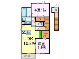 コンフォーティアの間取り