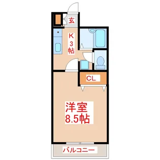 シーサイド平川【2階】の間取り
