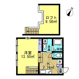 Posh Yokote【1階】の間取り