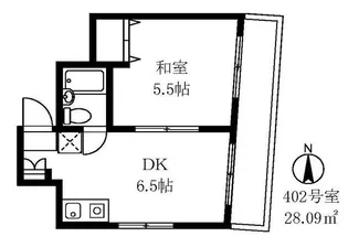 ヴィラ林【4階】の間取り