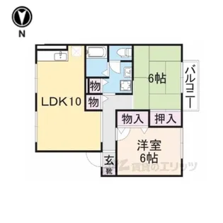 グランシャリオ【2階】の間取り
