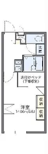 レオパレスミズホ【2階】の間取り